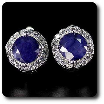 BLUE SAPPHIRE EARRINGS