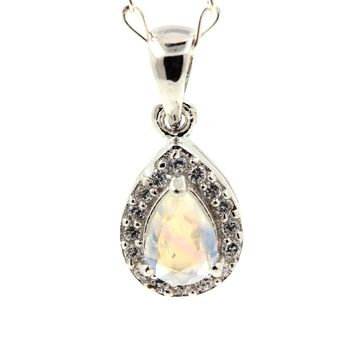 PENDENTIF PIERRE DE LUNE