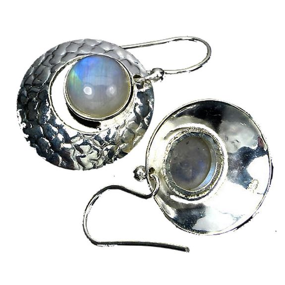 Boucles d'oreille Pierre de Lune