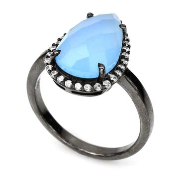 Blue Chalcedony RING