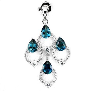London Blue Topaz PENDANT