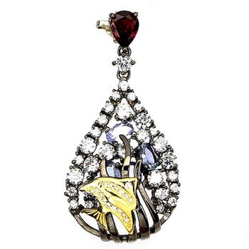 Tanzanite & Garnet PENDANT