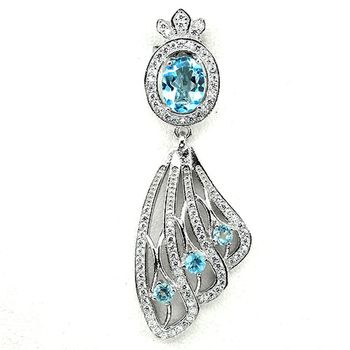 Blue Topaz PENDANT