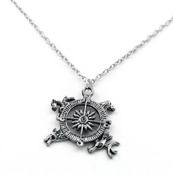 Pendentif Collier Game Of Thrones Compass Song of ice