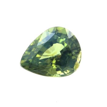 0.36 cts. GREEN SAPPHIRE. UNHEATED