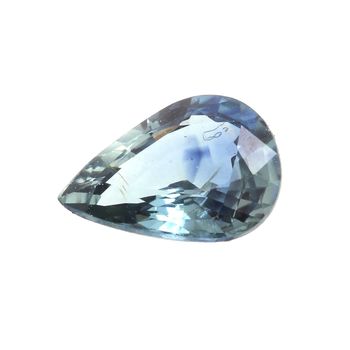 0.38 cts. BLUE GREEN SAPPHIRE. UNHEATED