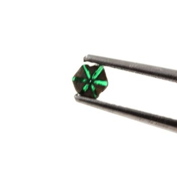 Emerald trapiche .0.08 cts.