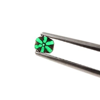 Emerald trapiche .0.12 cts.