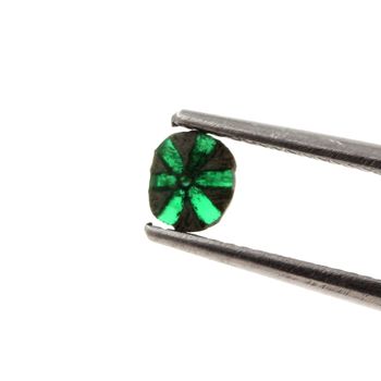 Emerald trapiche .0.19 cts.