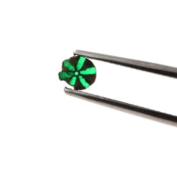 Emerald trapiche .0.21 cts.
