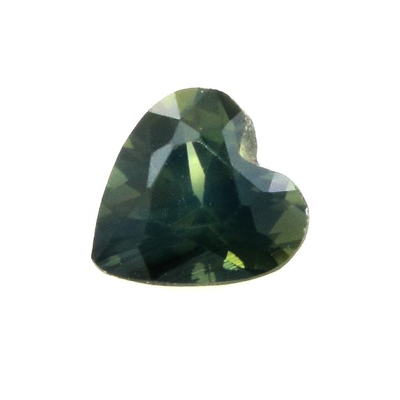 Saphir vert non chauffé. 0.40 cts. Ambondromifehy, Madagascar Saphir vert non chauffé. 0.40 cts. Ambondromifehy, Madagascar