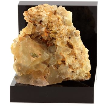 Fluorite incolore, Pyromorphite, Mimetite.