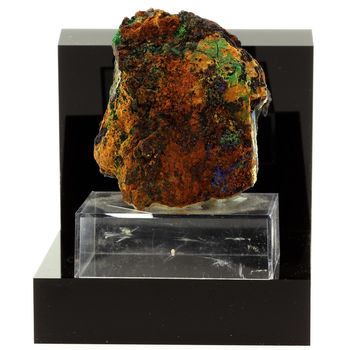 Conichalcite + Azurite.