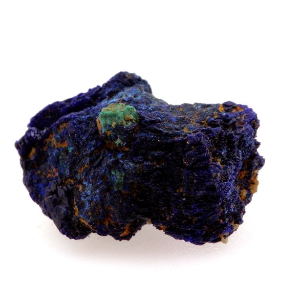 Chessylite ( Azurite ) + Cuprite. 9.54 ct.
