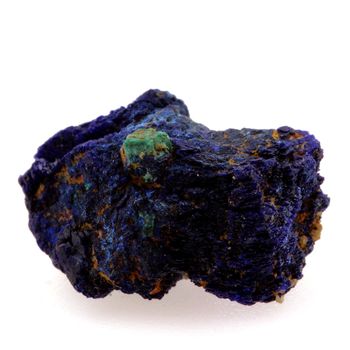 Chessylite ( Azurite ) + Cuprite. 9.54 ct.
