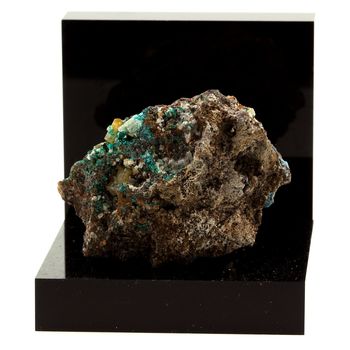 Dioptase + Wulfenite.