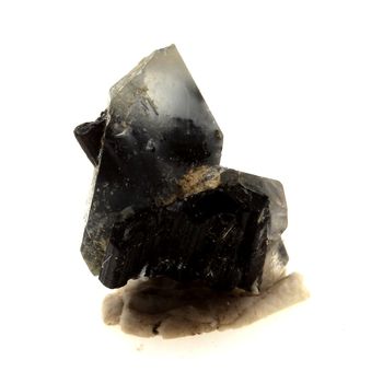 Quartz bleu + Tourmaline. 3.52 ct.