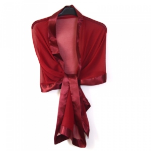 étole bordeaux mariage Clearance