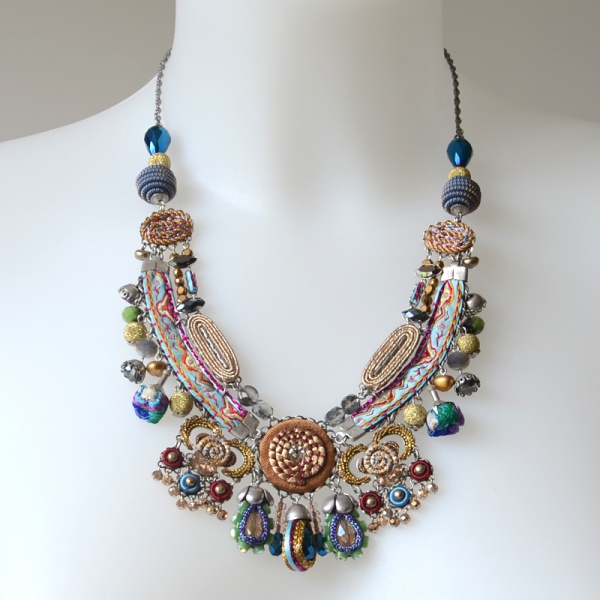 Necklace Ayala Bar 'Golden Dawn Energy