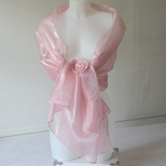 Etole Rose Mariage Soiree Ceremonie Avec Pince De Maintien