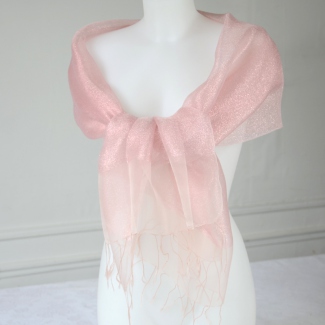 Grande Etole Mariage Ceremonie Soriee En Organza De Soie Et