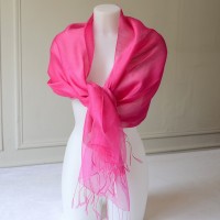 pink stole for wedding