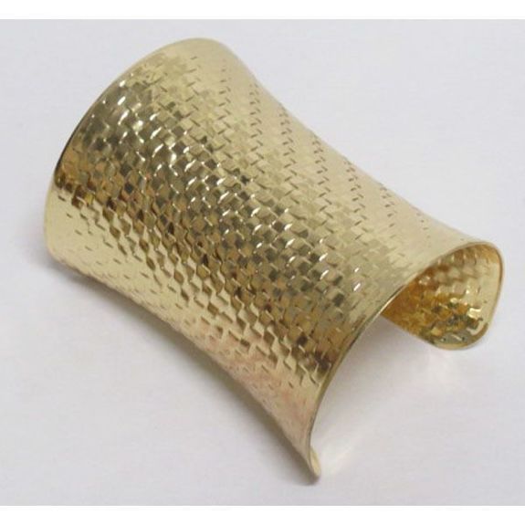 manchette granule doré