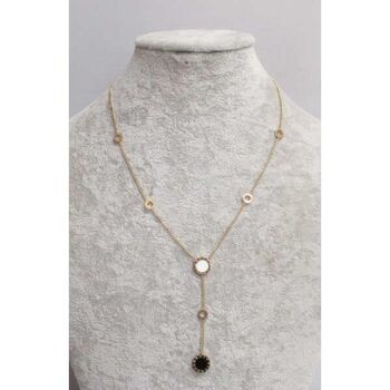 bijoux pendentif cercle chiffre romain pendant en acier