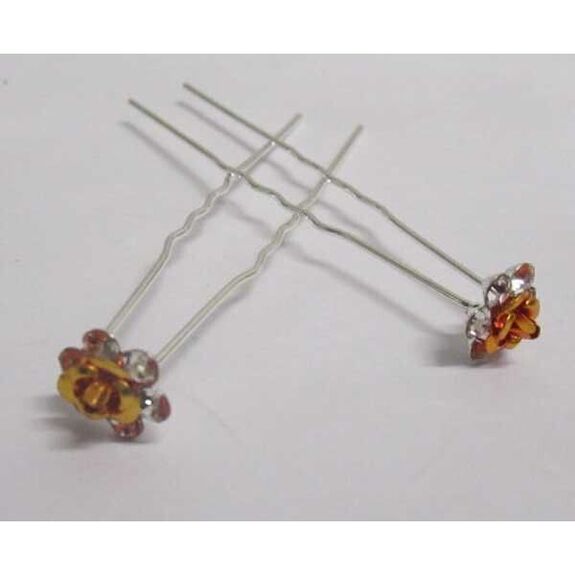 Hairpin hair clip flower