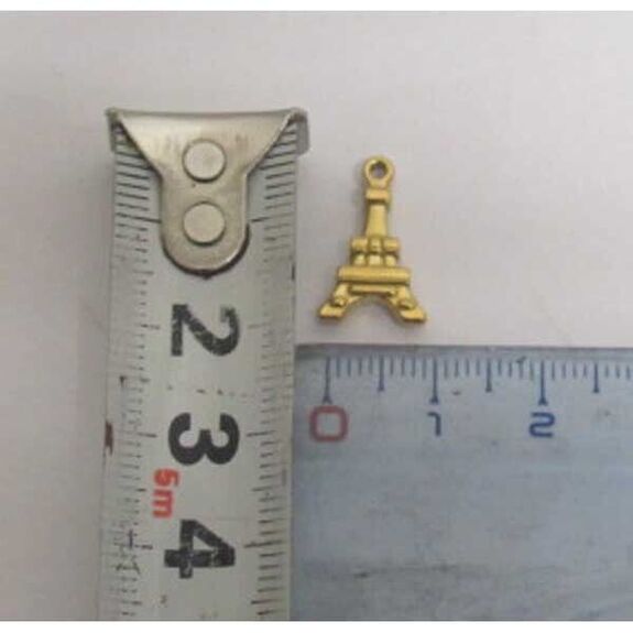 Eiffel Tower metal charm