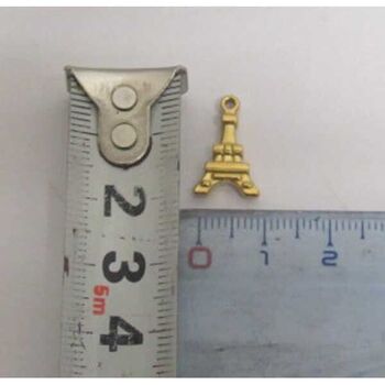Eiffel Tower metal charm