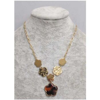 collier chaîne panthere acier