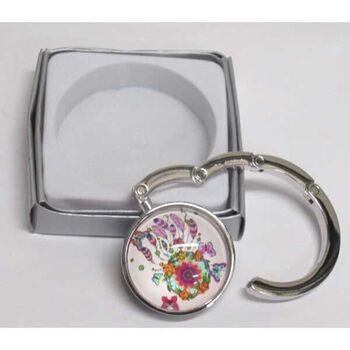 foldable handbag holder dream catcher butterfly