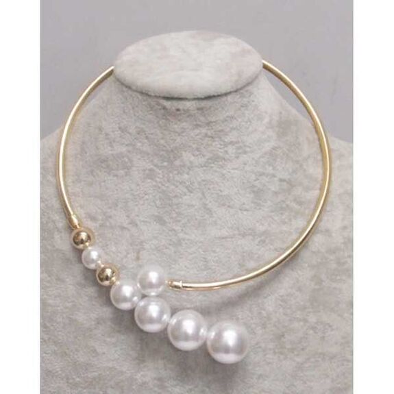 bijoux cerceau boules perle diverses tailles