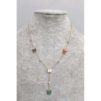 bijoux pendentif papillon de toutes couleur