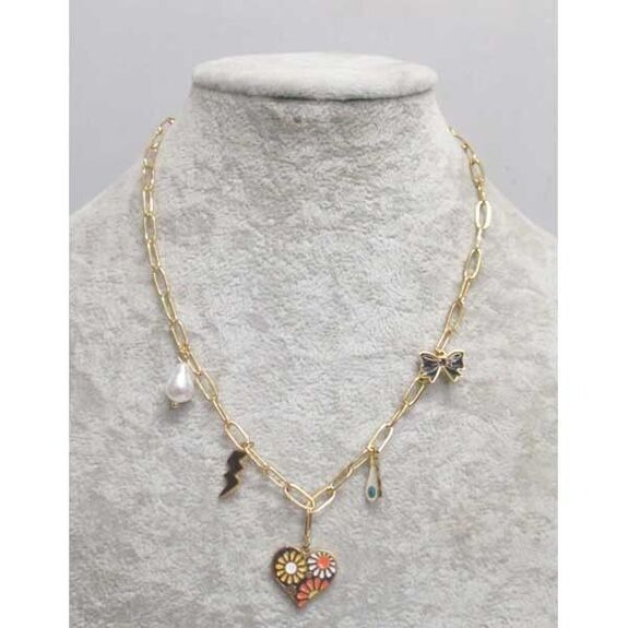 acier doré bijoux breloques divers