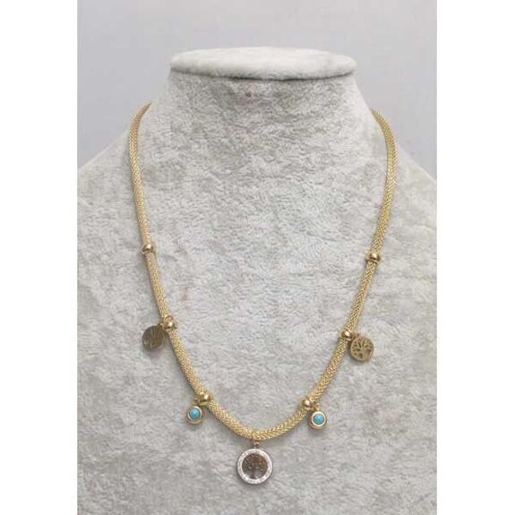 steel nut pendant jewelry