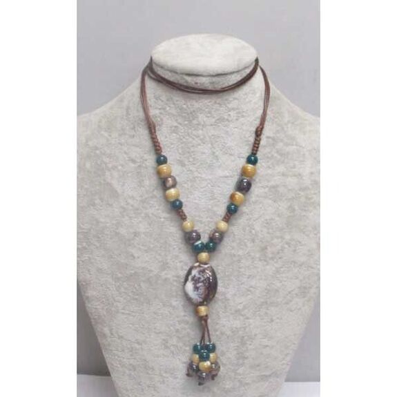bijoux céramique pampilles pendantes