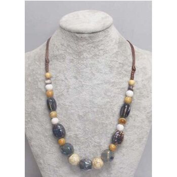 céramique bijoux collier formes divers