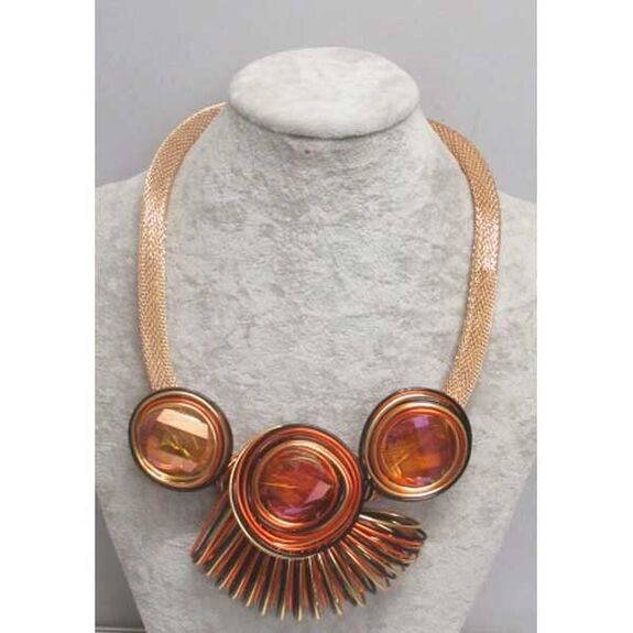 crystal circle jewelry and razor wires
