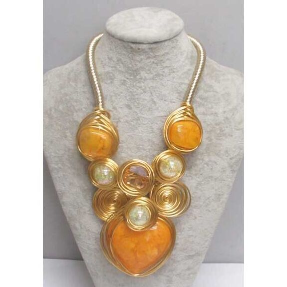 bijoux doré pour carnaval