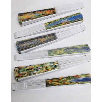 éventail la provence fleur