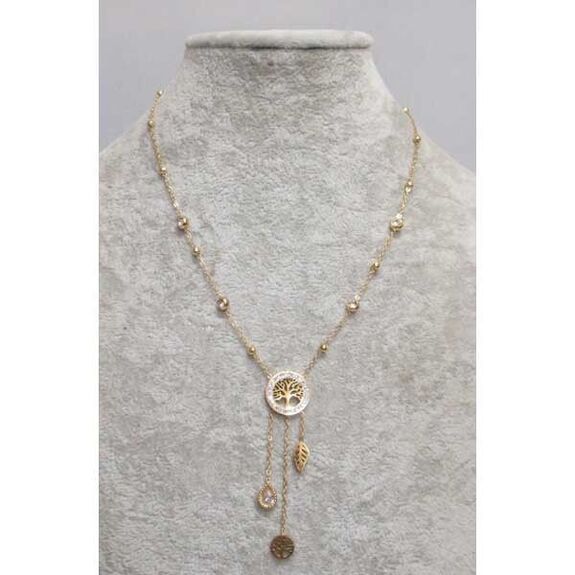 pendentif rond arbre de vie attrape rêve