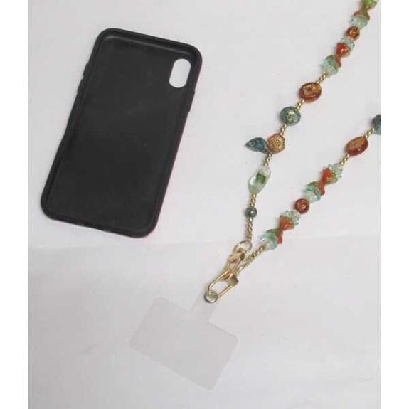 bijoux chaîne perle divers motifs accessoire mobile