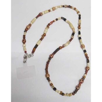 bijoux chaine en bois