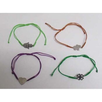 Stainless steel rhinestone heart bracelet jewelry