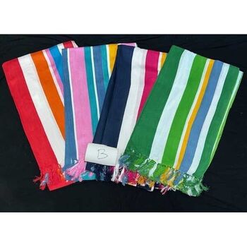 pareo été à rayures