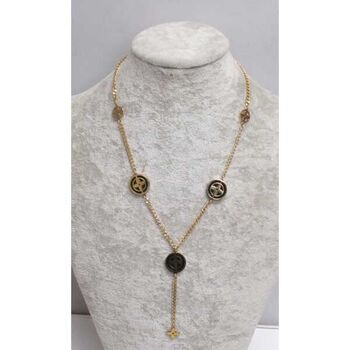 bijoux trefle pendant en acier