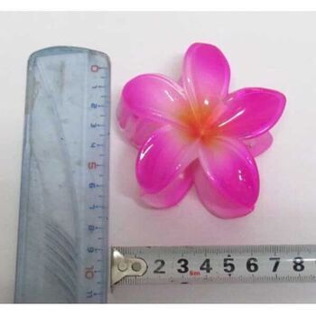 Pince à cheveux hibiscus Lot de 12Pcs