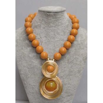 African evening necklace jewelry